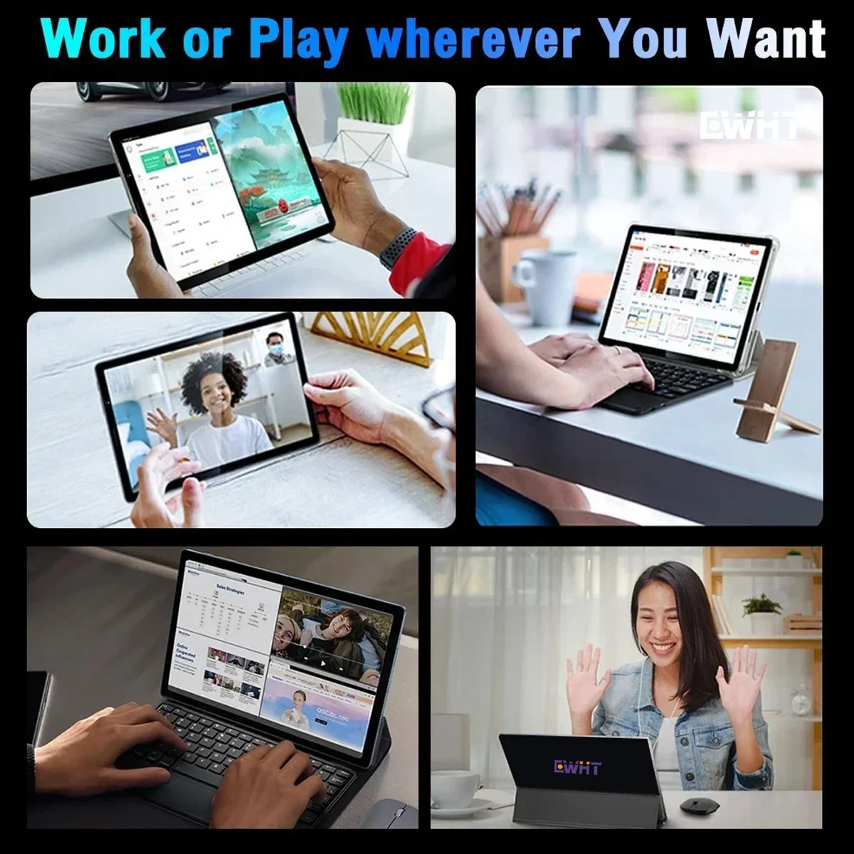 NEW Design 10.4 Inch 2k screen Android 13.0 octa Core 4G WIFI Tablet PC