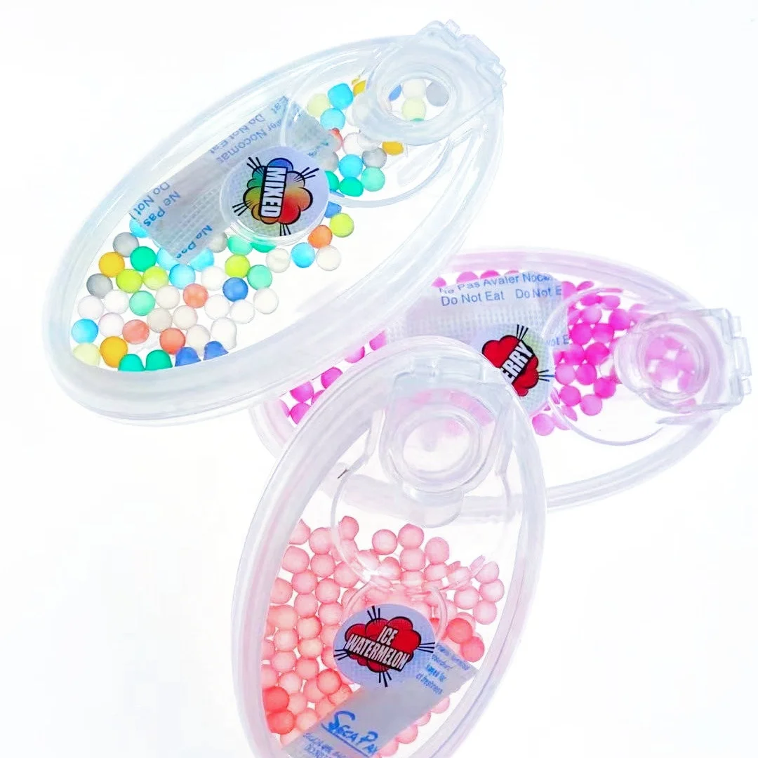 Factory whole sell prices Roll cigarette Strong Mint flavor Clicked capsule pops beads balls for smoking