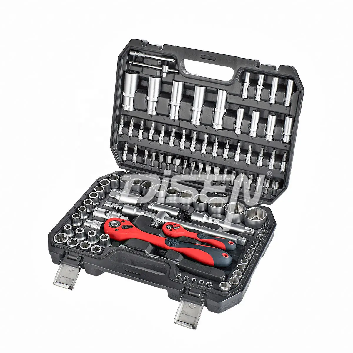 Дисен DS-100094 94 шт в коробке гаечный ключ с храповым механизмом набор инструментов