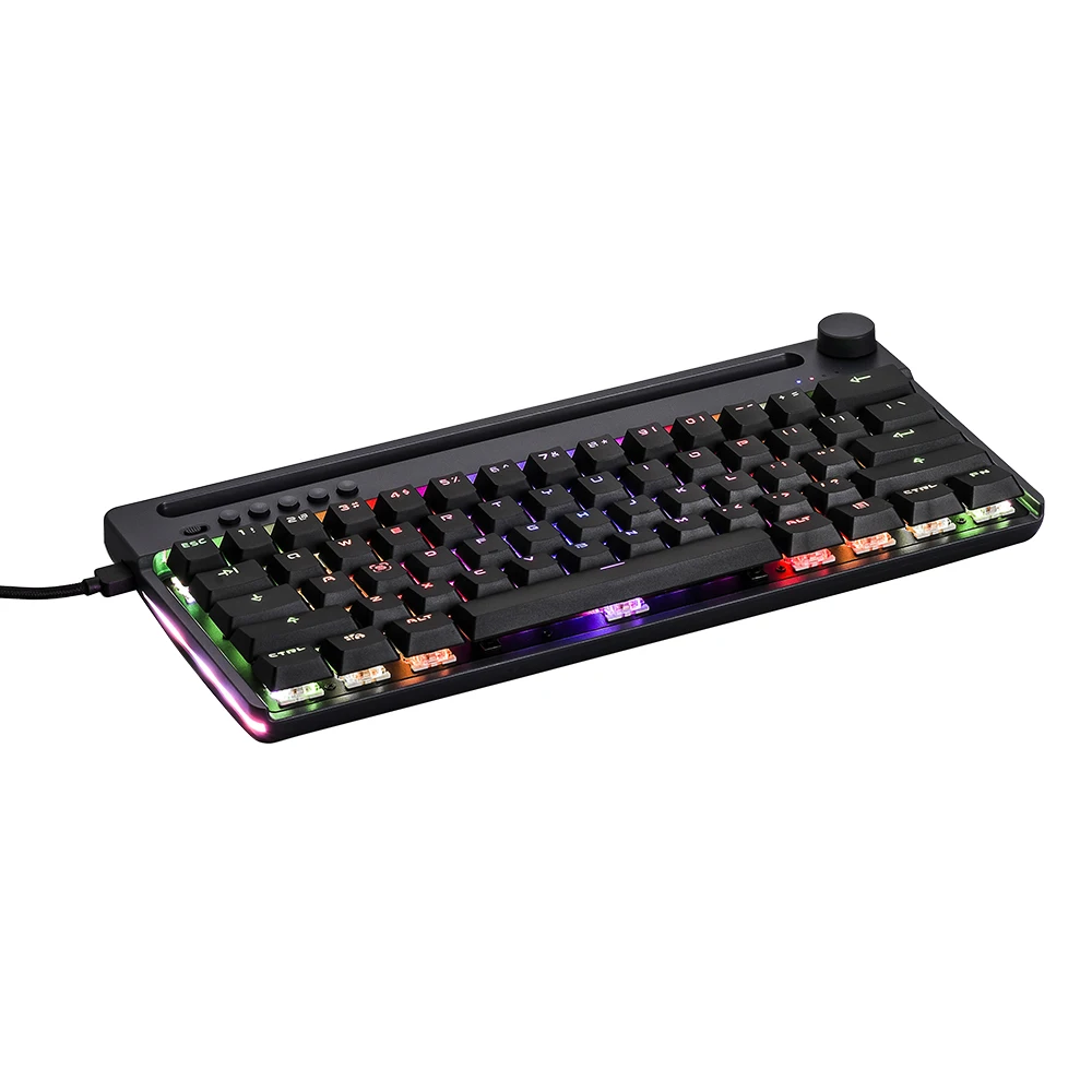 Factory Price 60% Gaming mechanical keyboard RGB hotswap BT keyboard