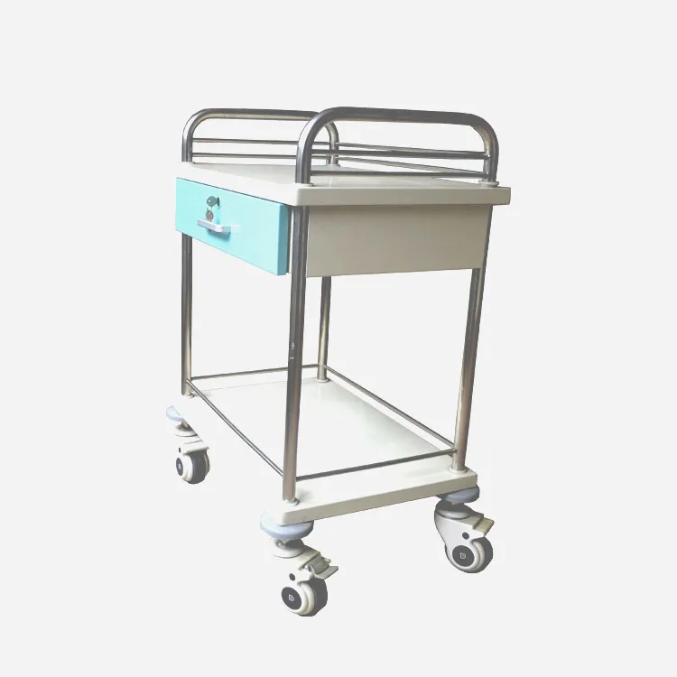 CGC-010 Stainless steel spray plastic treatment cart in hospital