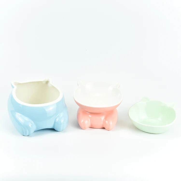 custom silicone pet dog bowl ceramic smart pet feeder bowls wholesale