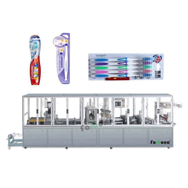 Forbona Автоматическая высокочастотная устойчивая Термоформовочная и упаковочная машина из ПВХ для блистера зубной щетки
