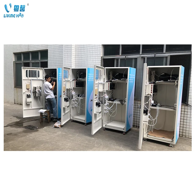Reverse Osmosis Purified Drinking Vending Machine Automatic Drinking Water Vending Machine