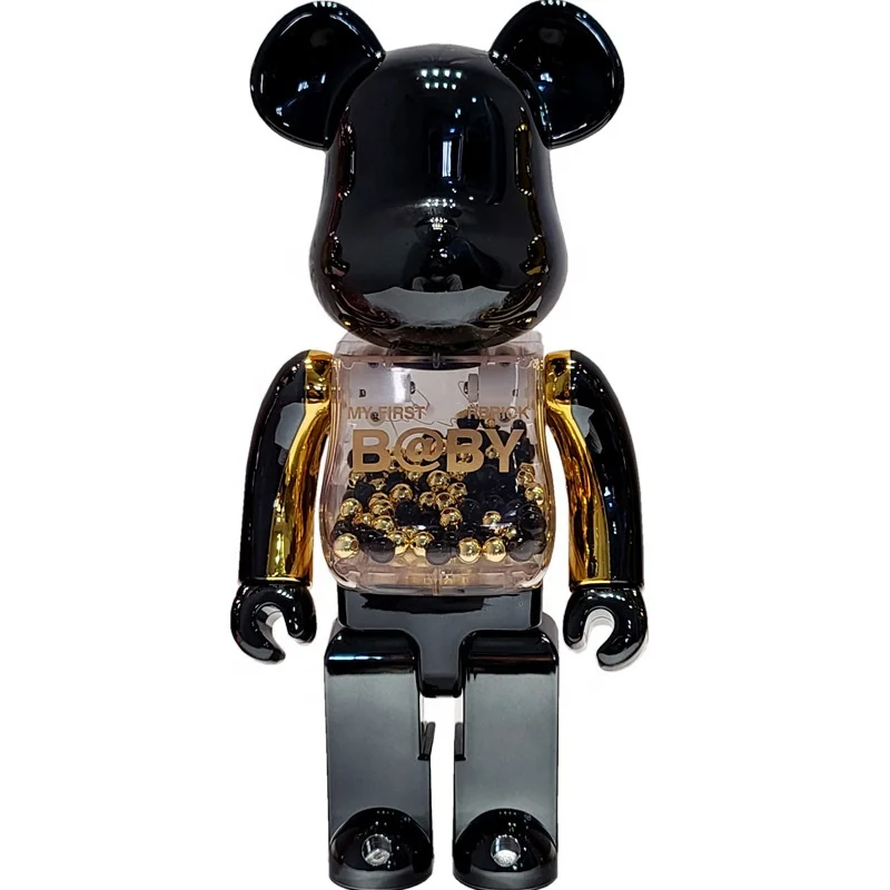 
Art Collection High Quality ABS Material Action Figure 28cm 400% Bearbrick Toy With Joint Gear Sound 