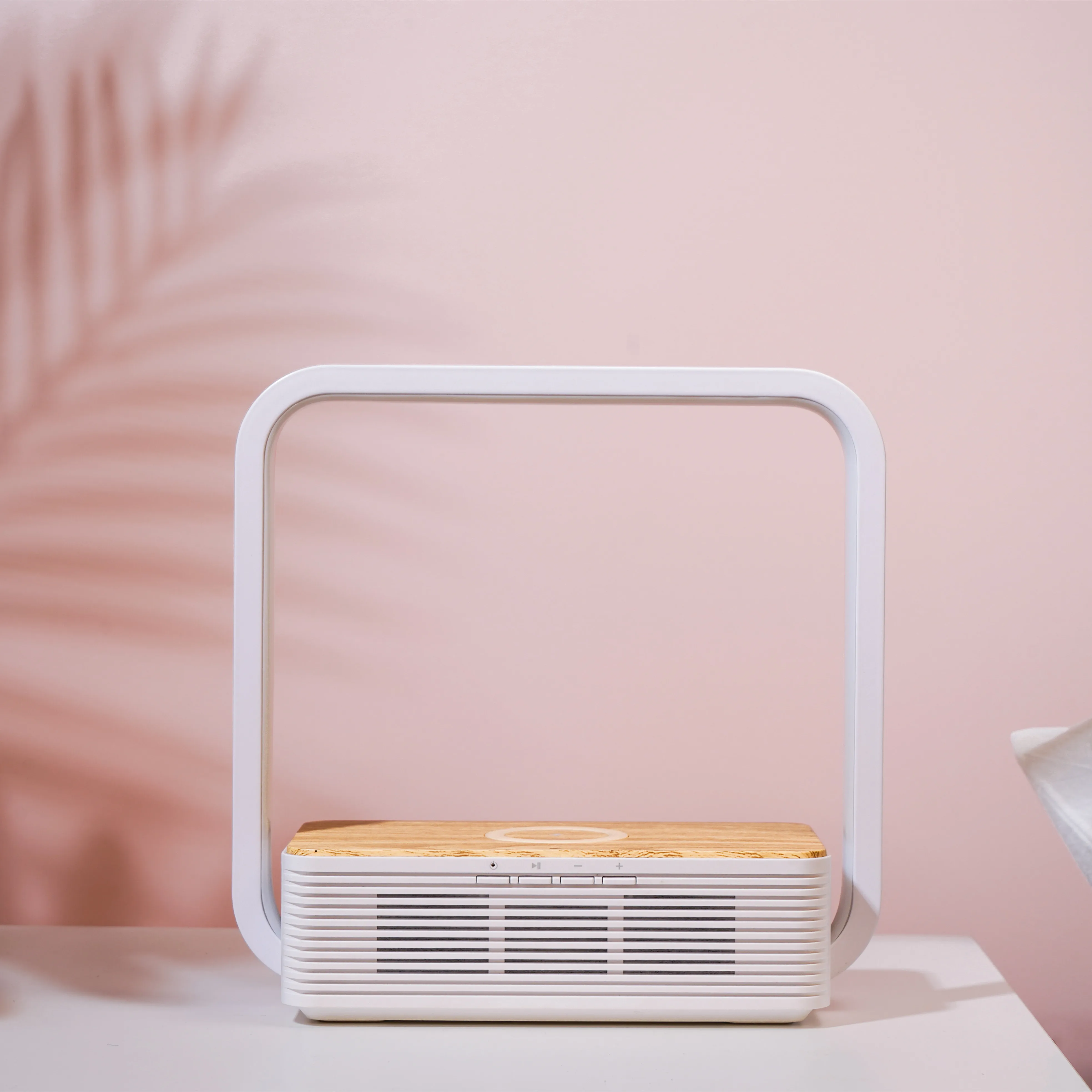 Декоративная Bluetooth-колонка с сенсорным управлением, настольные лампы, домашний декор, прикроватная настольная лампа для спальни с беспроводной зарядкой