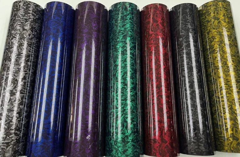 New Arrival Patent Posid Carbon Design 0.6mm Thickness *1.45M Width Pu Automobile Leather