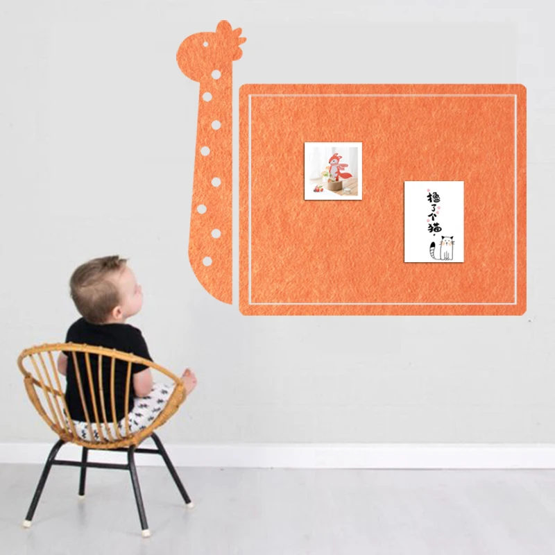 Generic home decor 3d wallpaper felt sound insulation board flocking sticker