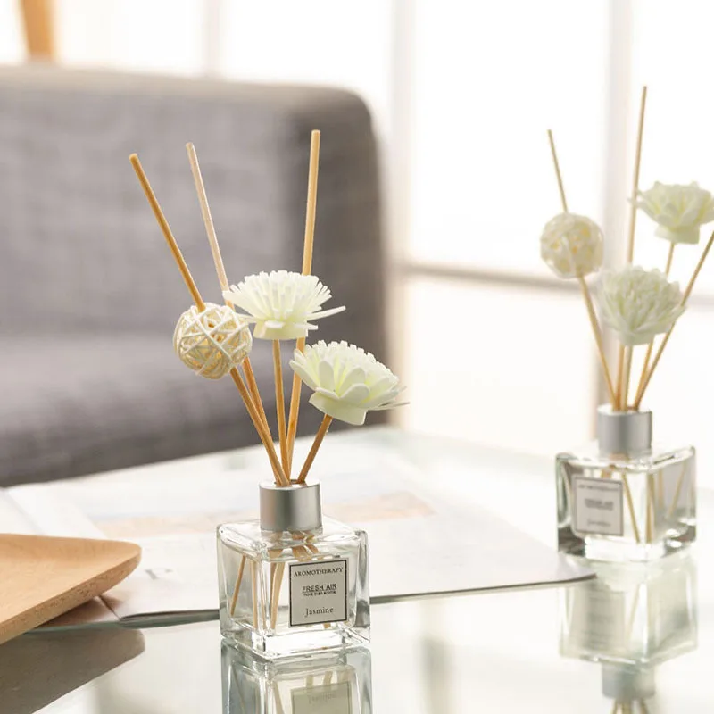 Non-fire aromatherapy essential oil Dried flower rattan sandalwood incense Aromatherapy perfume toilet deodorizer in household