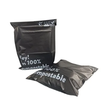 Custom Logo Eco biodegradable plastic mailing packaging poly mailers compostable bio express courier postal parcel shipping bags