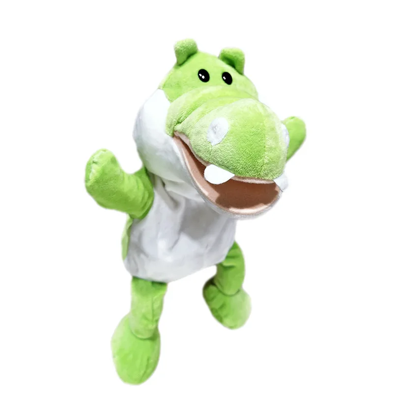 Ventriloquist animal doll mouth can be set hand doll kindergarten performance story telling interaction Hand puppet toy
