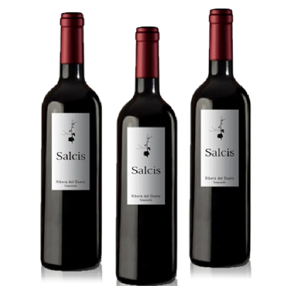 Salcis Roble Spanish Wine 100% Tempranillo Bottle Fruity Vibrant Table Wine Red Wine Dry Taste 14.5 % Alc Vol Aged 12 Months