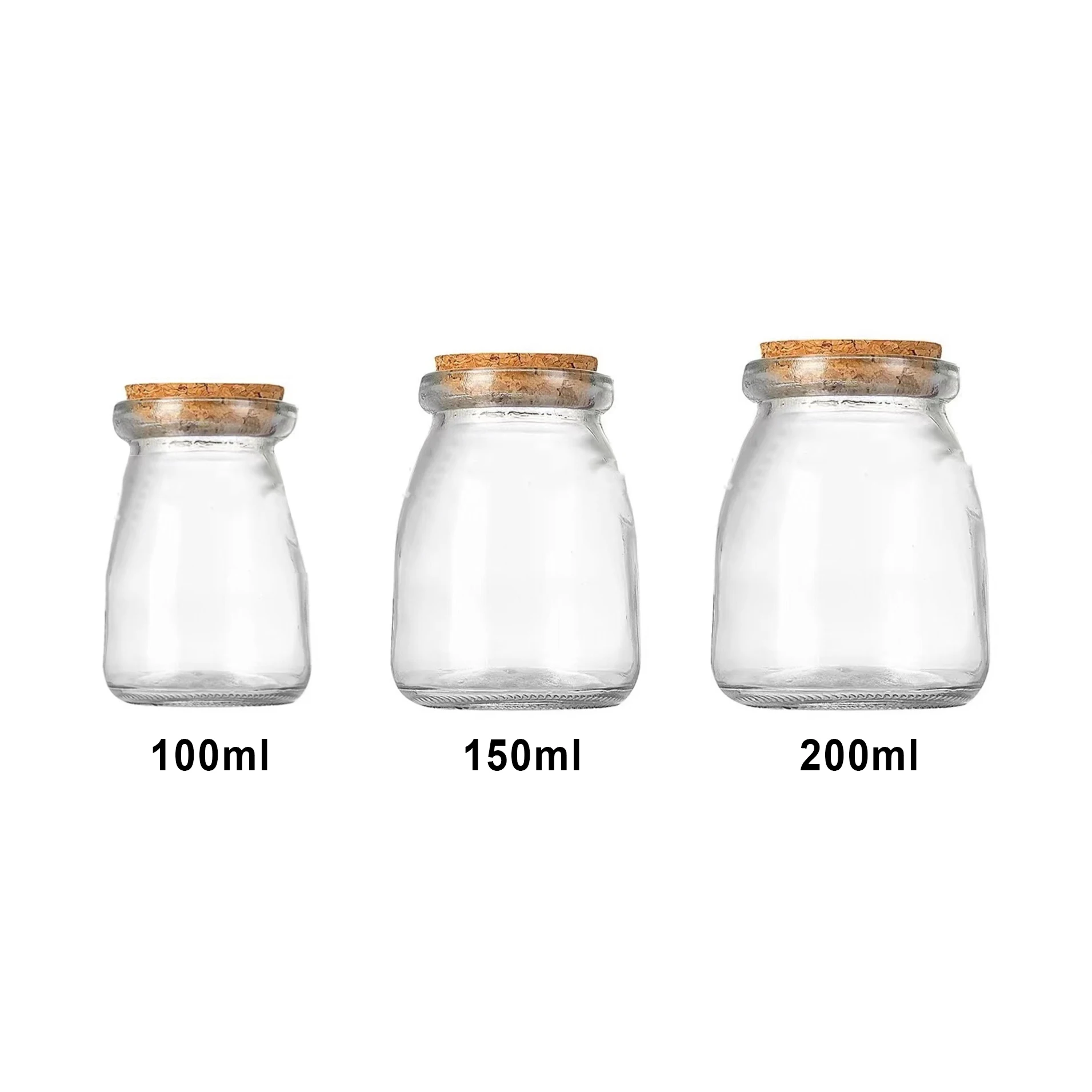 100ml Mini Pudding Candle Jars
