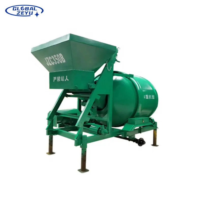 Good Sale Fully Automatic Jzc500 Drum Concrete Mixer 500L Electric Diesel Cement Sand Mixer For Construction Sites