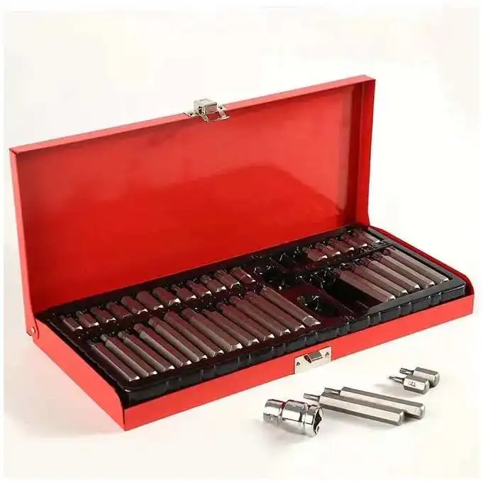 Screw Bits Set Product Assembly Sleeve Tool Six Sided Star Drill Bits Set