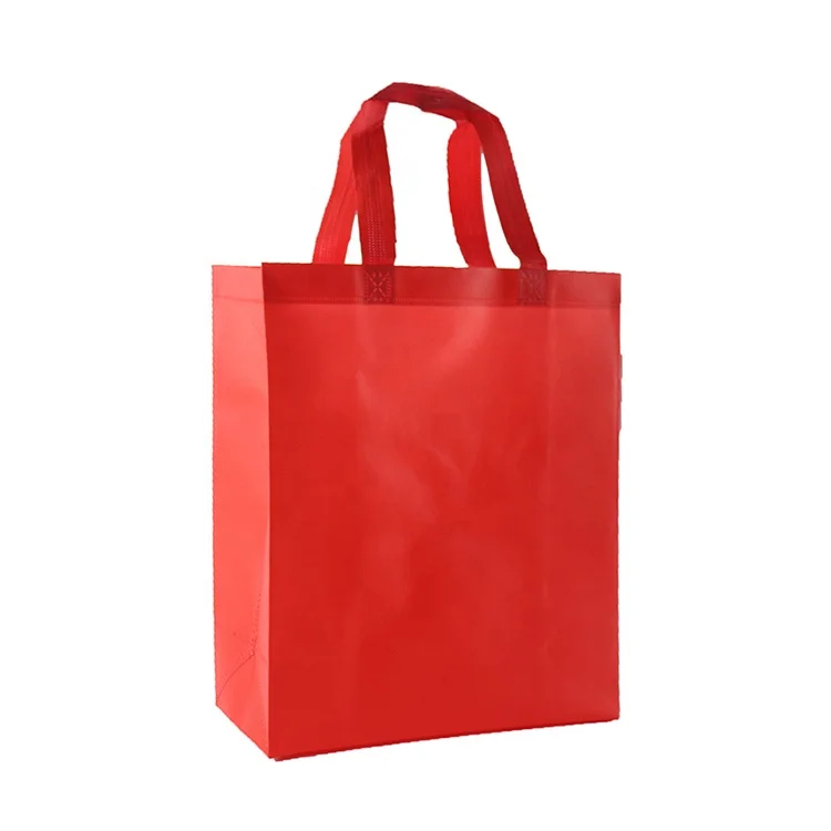 
pp non woven bag shopping laminated non-woven tote bag laminated non woven carry bags 