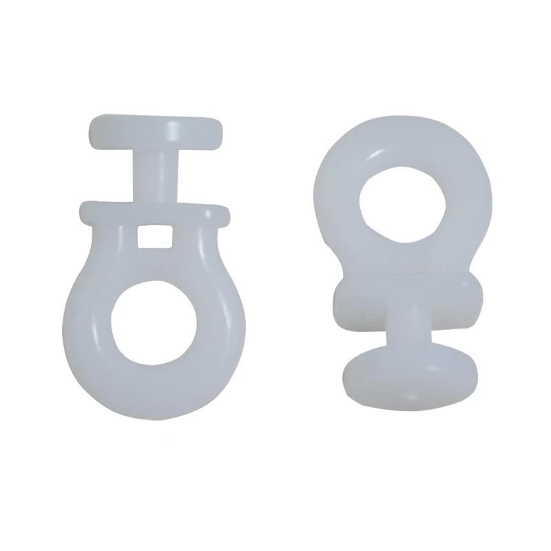 Simple Design Curtain Track Sliding Curtain Rail Noiseless Roller Runners Null Roller Blinds Plastic Ball Chain Making Machine