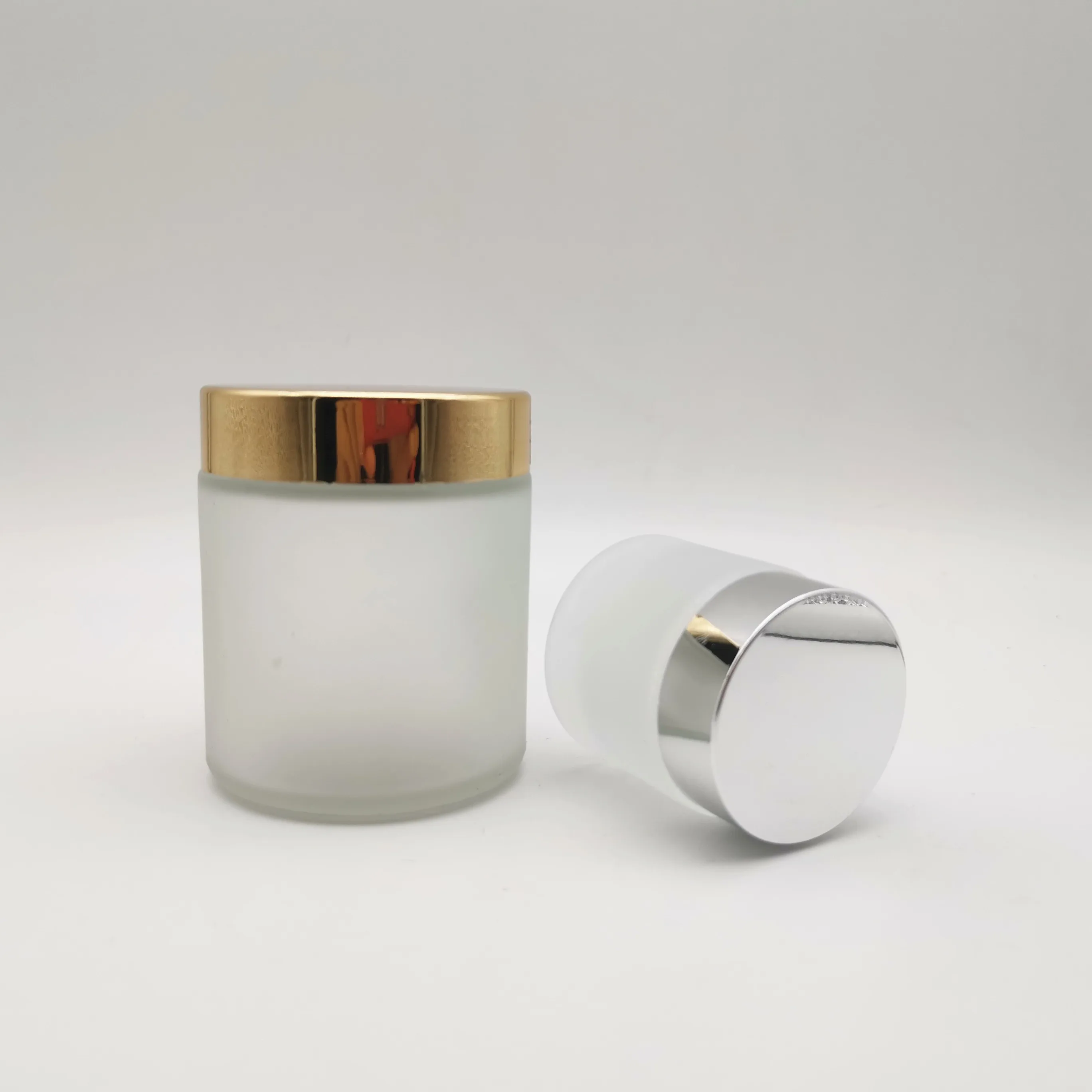 Biodegradable Cosmetic Glass Concrete Candle Containers