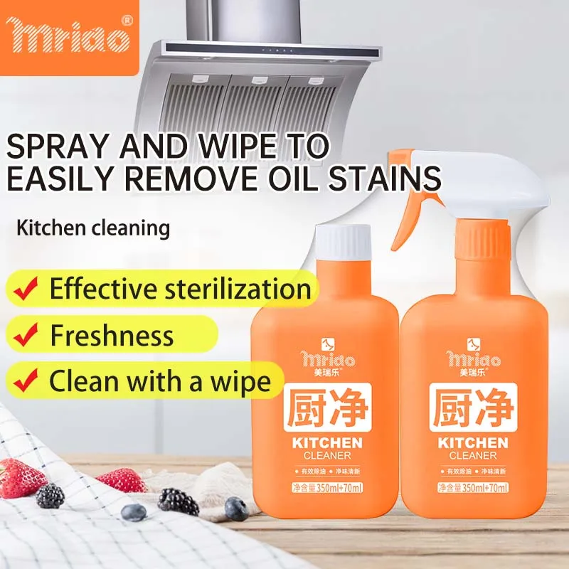 High Quality Wholesale Multipurpose Eco Friendly Heavy Oil Dish Removal Kitchen Cleaner