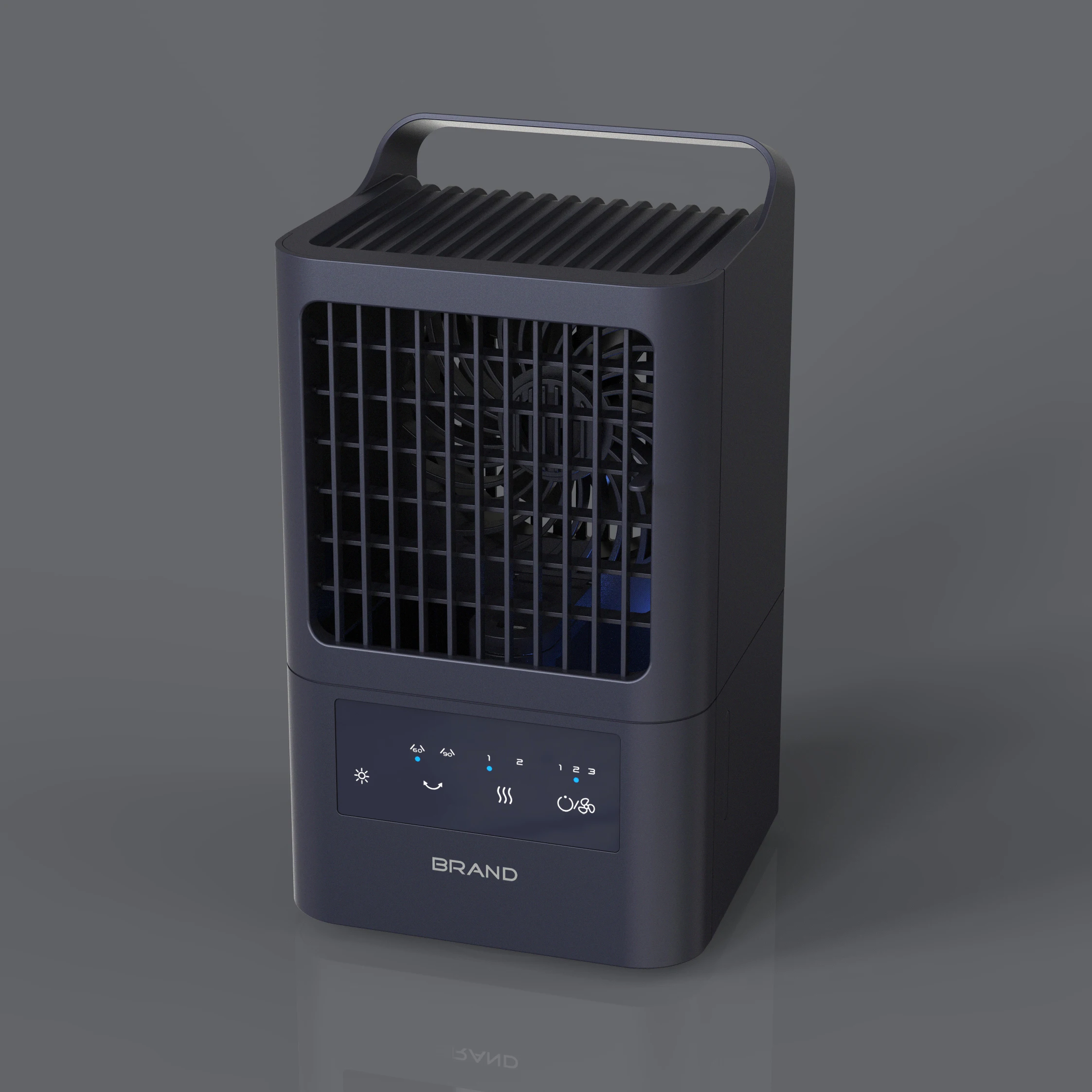 two stage evaporative air cooler Mini Air Cooler Fan with Spray Mist