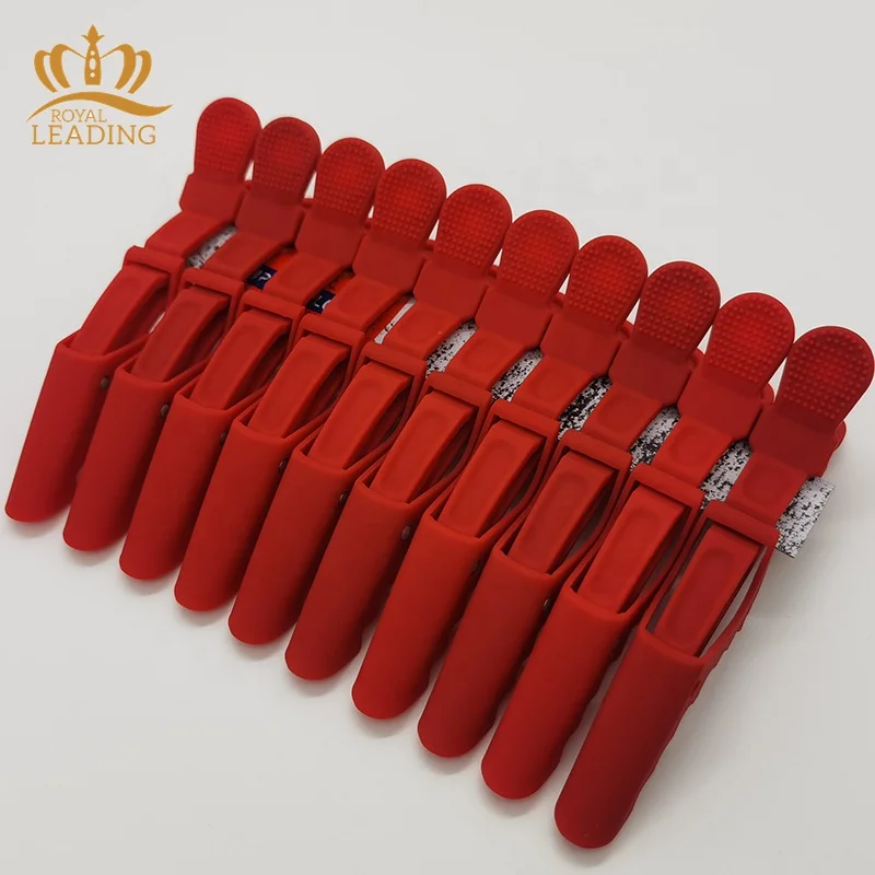 Cheap Price Black Hair Accessories Crocodile Hair Claw Clip Carbon Matte Alligator Hair Clips