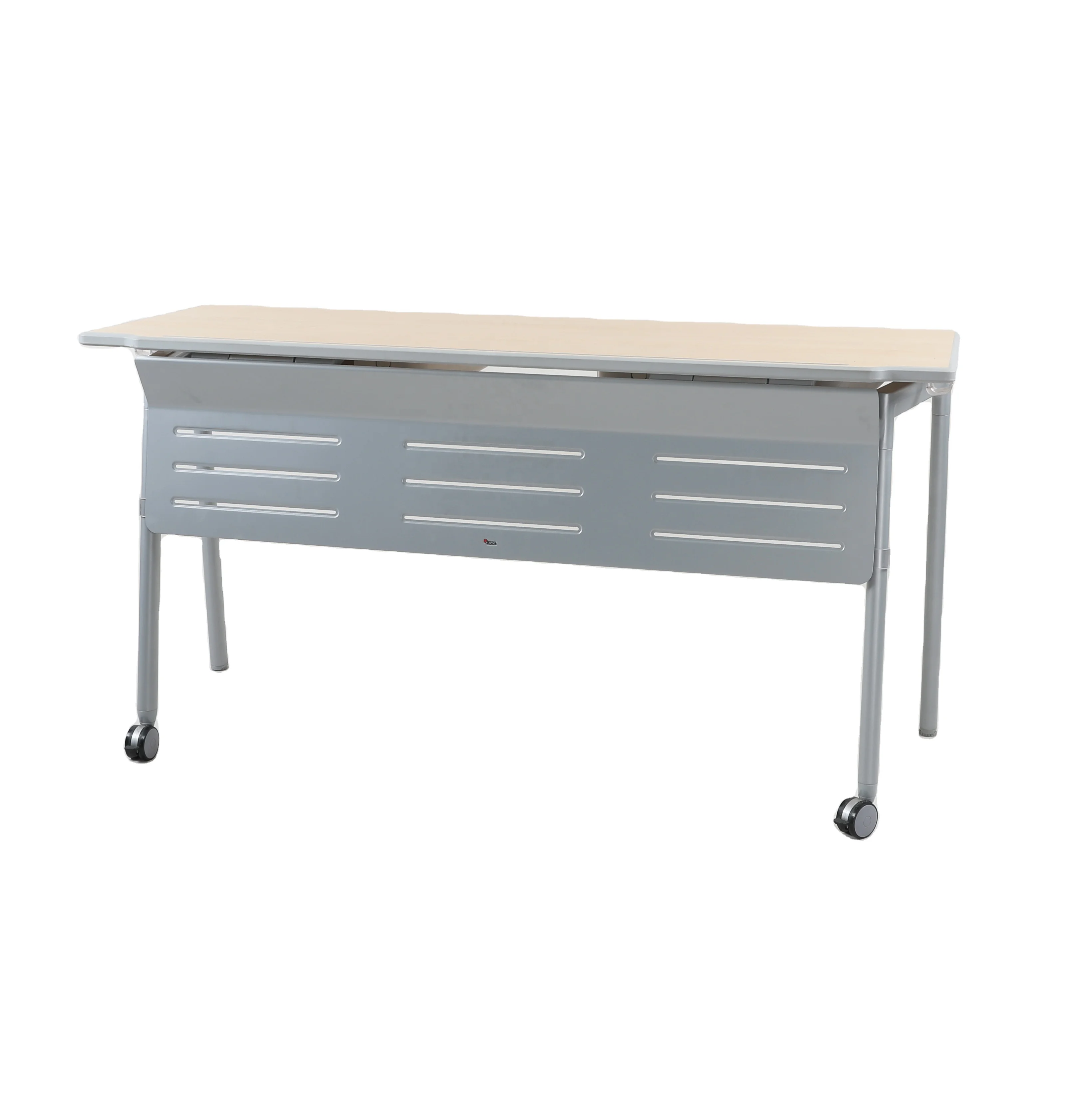 new deisgn 5 feet long 2 adult student use wooden school desk