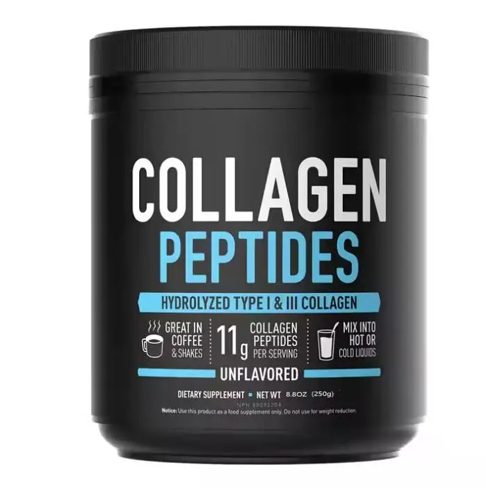 Supply OEM Collagen Peptides Powder with Hyaluronic Acid Biotin Collagen Peptides Powder Custom Collagen Peptides
