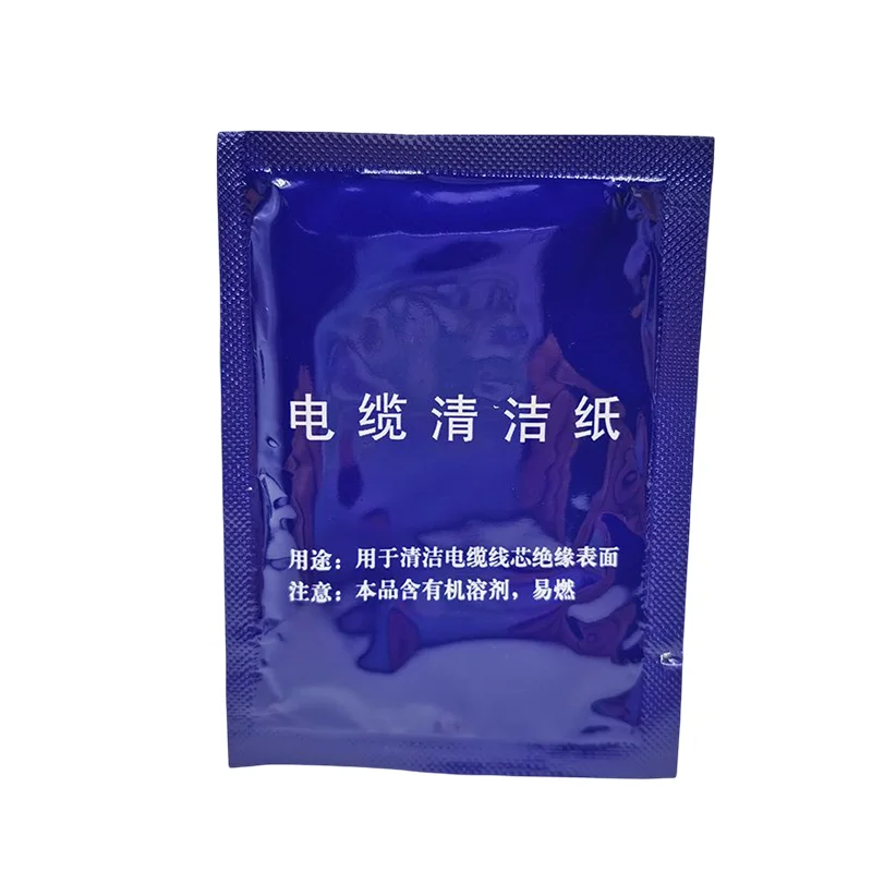OEM ODM Good Quality Power Cable Cleaning Paper Professional Electronic Screen cleaning wipes