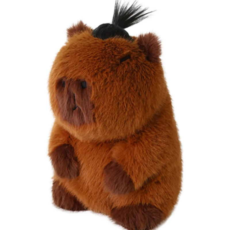 custom plush capybara stuffed animal toy capybara soft stuffed rodent animal plush pillows for kids