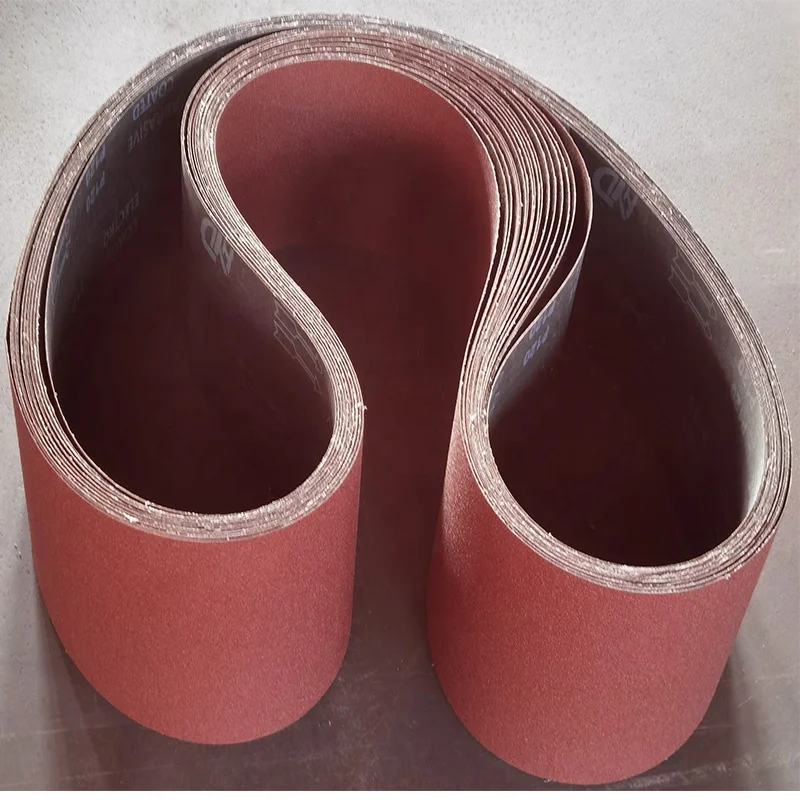 Hard cloth based sanding tape, aluminum oxide abrasive sanding tape, metal wood sanding paper tape