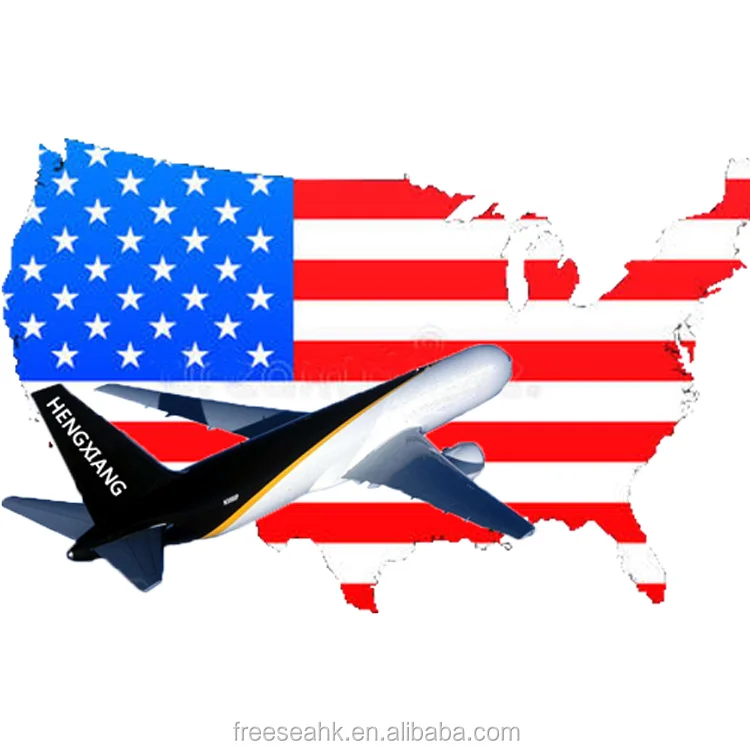 Ali Express china fast air cargo to USA United States shipping agent door to door double side customs clearance