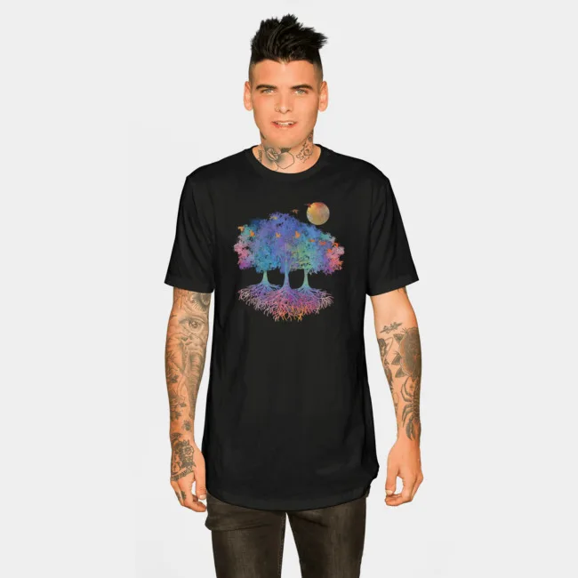  Длинная футболка из органического хлопка с принтом логотипа на заказ мужские футболки графическим