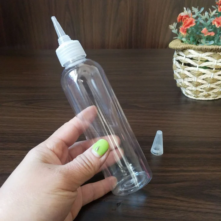 Beauty Salon Hair Oil Bottles Squeeze Hair Oil Applicator Plastic Bottles30ml 60ml 80ml 100ml 12Oml 150ml 200ml 250ml 300ml