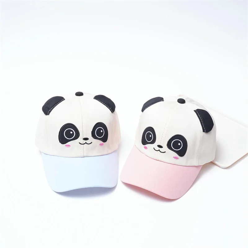 Cartoon Baseball Cap Kids Hats Panda Hat For Child
