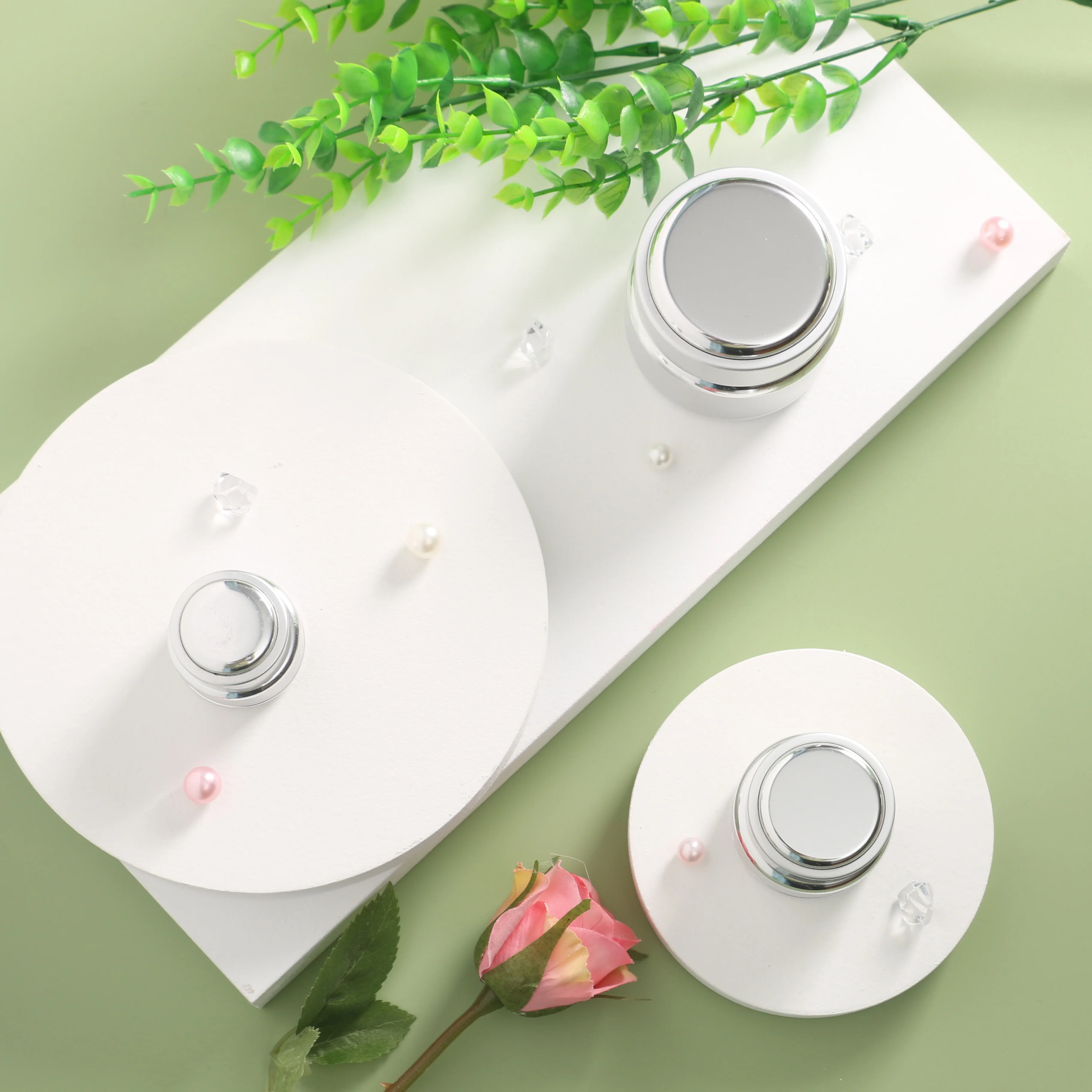 15g Luxury Sample Factory Lowest Price Aluminum Cosmetic Packaging Cream Jar