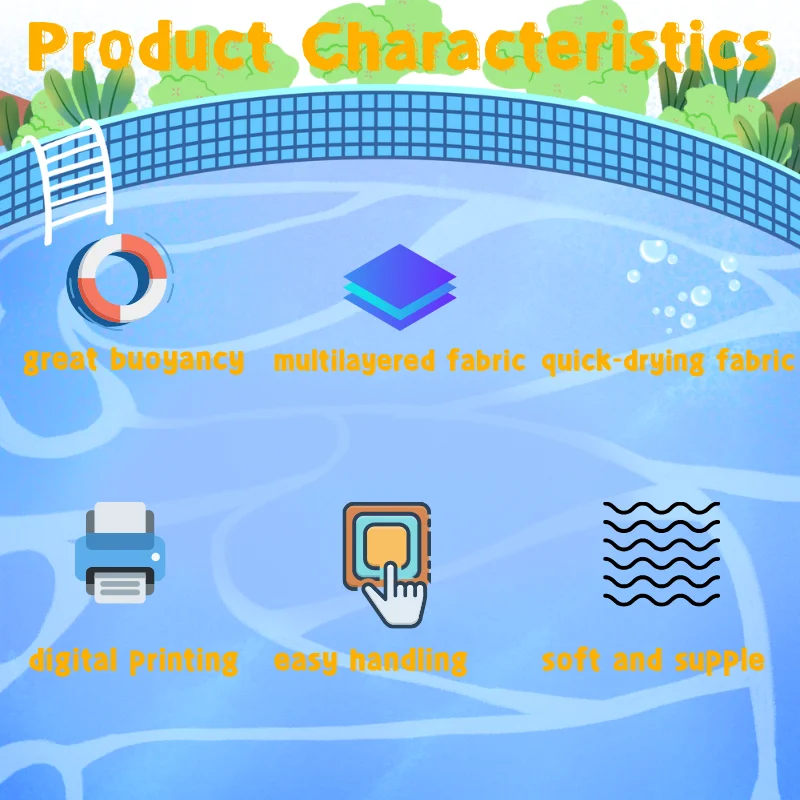 Factory wholesale kids swim vest kids life jacket Swim trainer vest