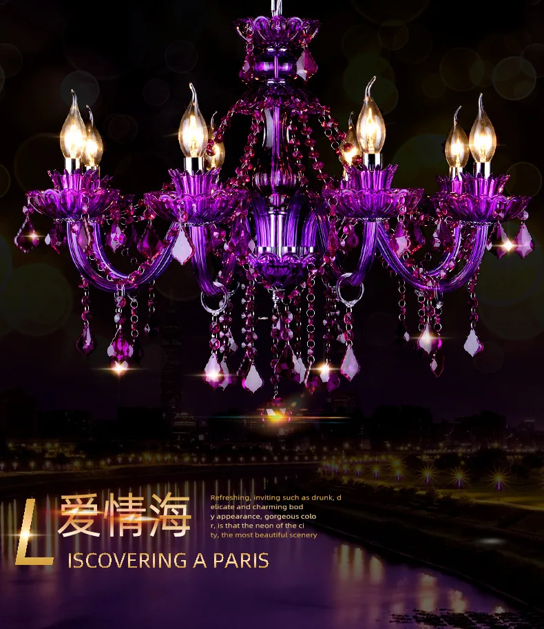 Hot Sale Stained Glass Lampshade With Crystal Antique Style Table Reading Light Tiffany Lamp For Living Bedside/Bedroom/Cafe