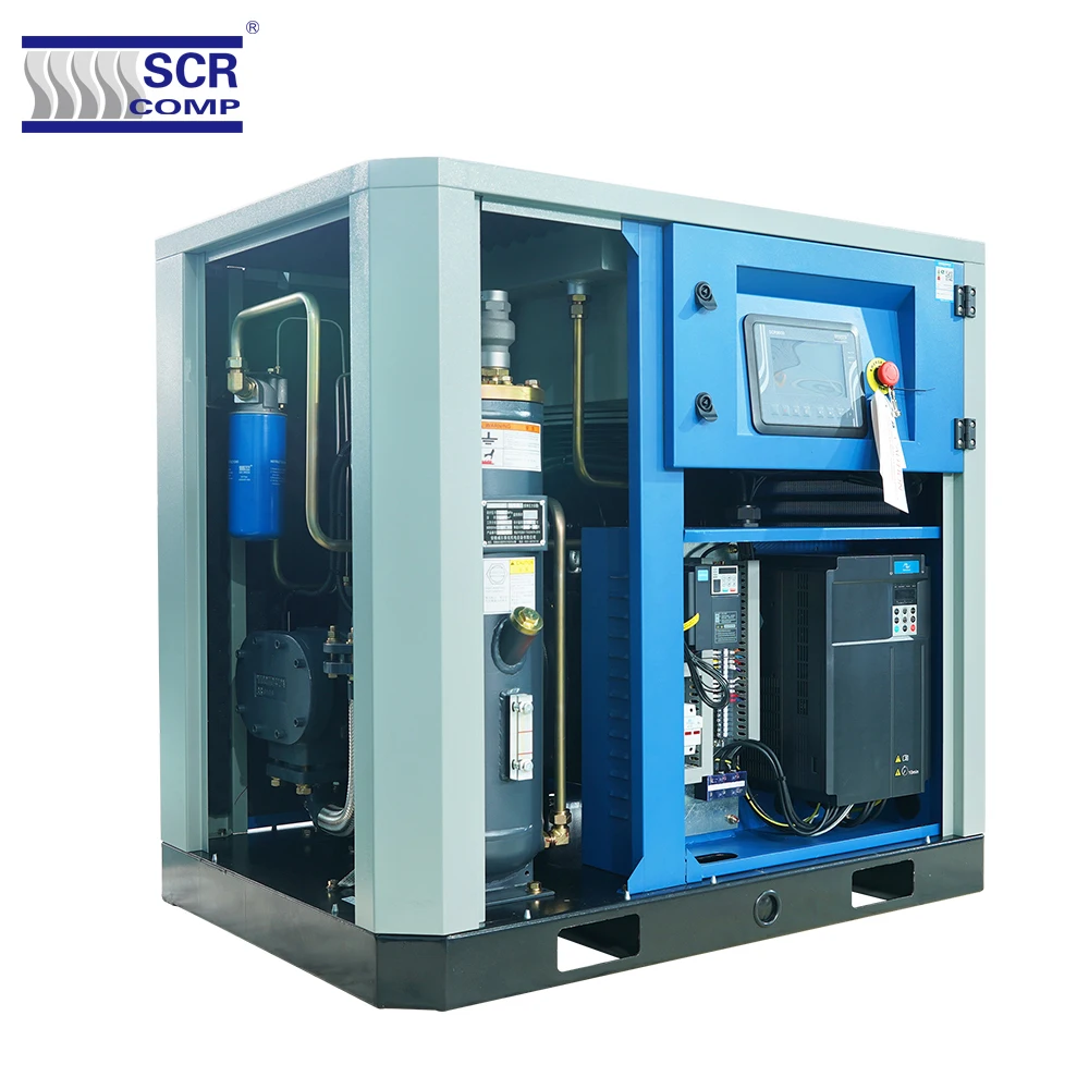 50HP permanent magnet screw air compressor/high efficiency energy saving screw compressor (SCR50EPM)