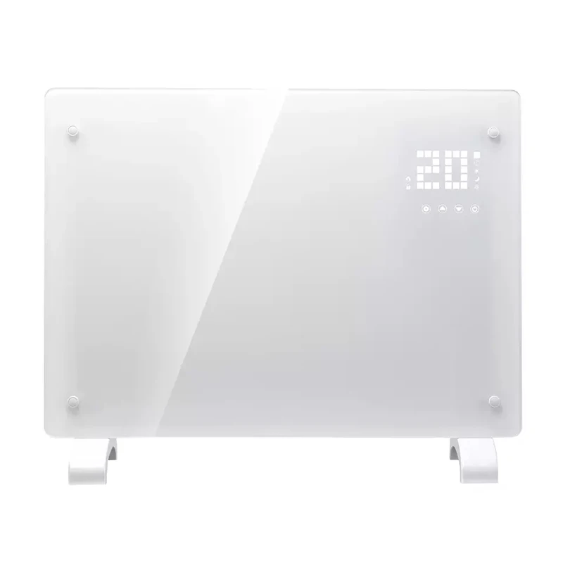 HD1203 с Wi-Fi 2000 Вт Электрический конвекционный обогреватель стеклянная панель обогреватель инфракрасная обогревающая панель настенный конвекторный обогреватель