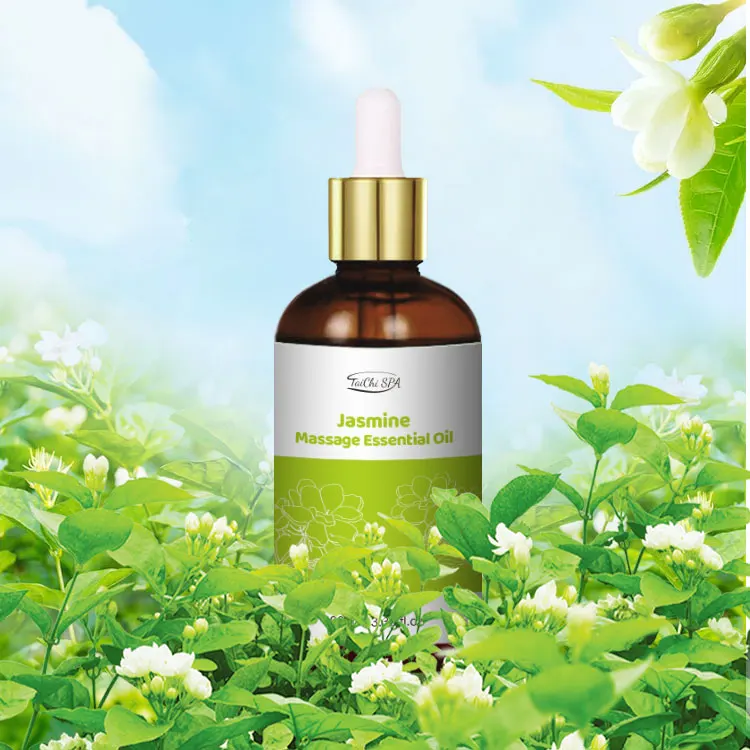 Hot New SPA Fragrances Private Label Body Oil 100ml Pure Natural Jasmine Massage Essential Top Sensual And Aromatherapy