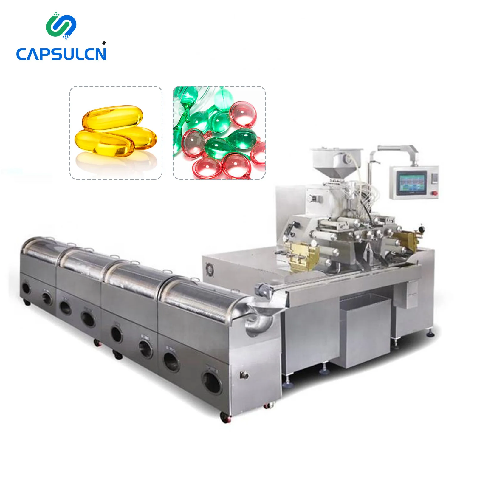 Automatic Liquid Seamless Soft Capsule Vitamin E Paintball Vegetable Capsule Filling Equipment Softgel Encapsulation Machine