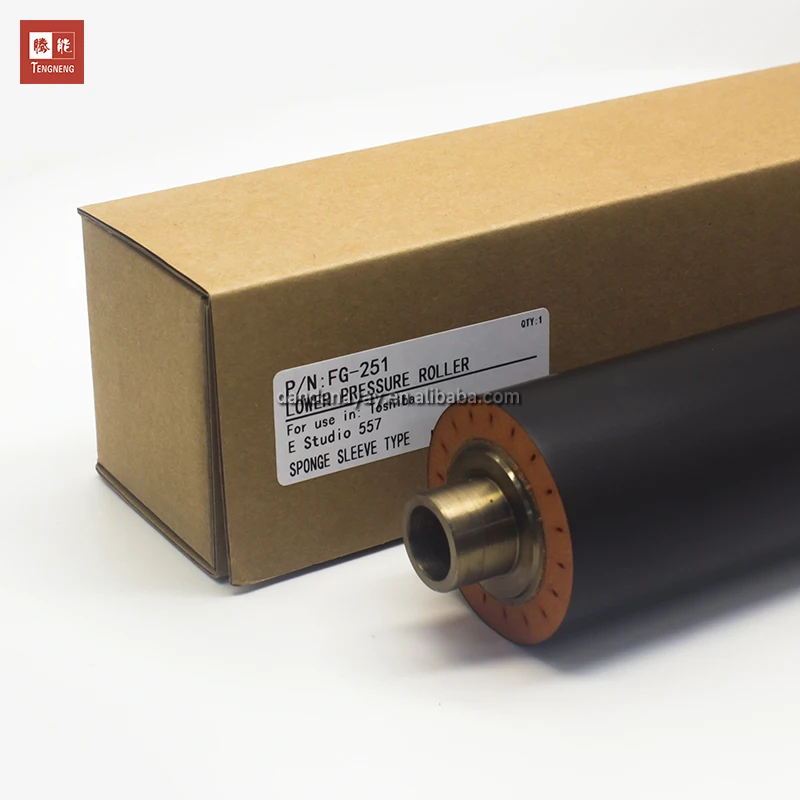 TENGNENG 557 Fuser Pressure Roller For Toshiba E-STUDIO 555 556 557 655 656 755 756 855 856 857 fuser lower pressure roller