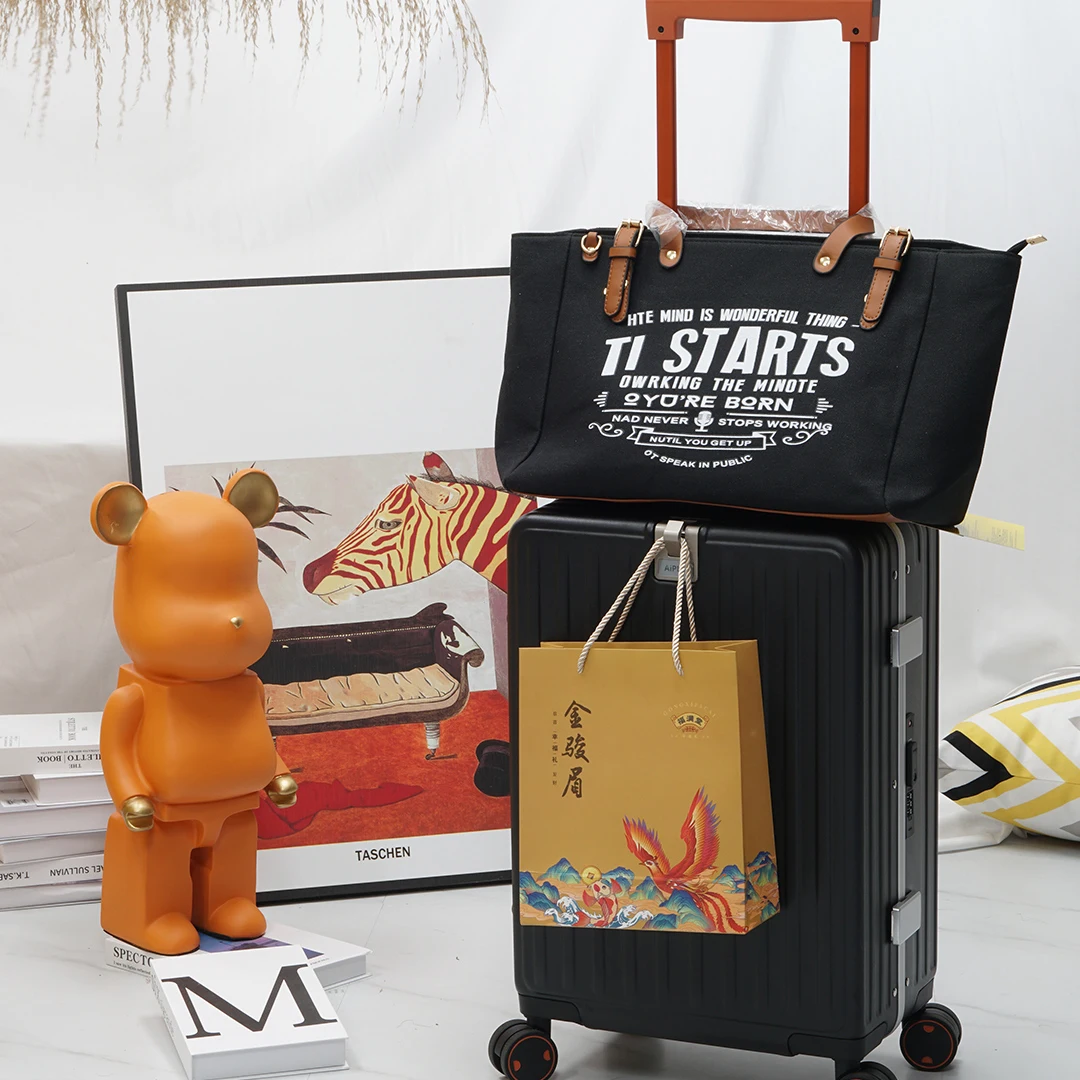 Free sample Suitcase with tsa lock 360 degree universal wheels Suitcase travel trolley luggage sets with tsa lock zipper less