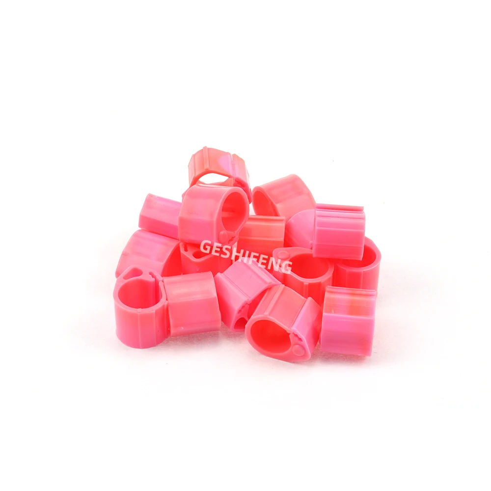 Plastic Electronic Ring Case Without Chip Pigeon Leg Ring Bird Ring for Pigeon Racing