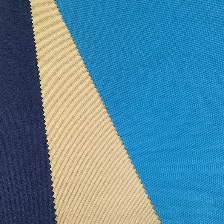 Custom Knitted 100% Polyester Eyelet Wicking Mesh Sport Football Jersey Bird Eye Fabric for Gym Wear,Sportswear