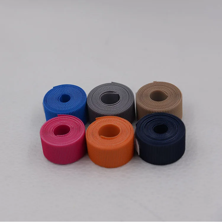loop tape and hook  band belt material fabric rolls shape round 3cm