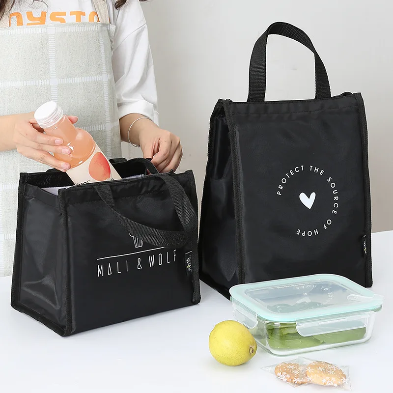 Wholesale Cheap Insulated Lunch Bags Large Capacity Takeaway Fresh Bags