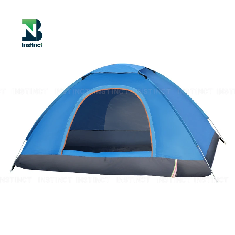 INSTINCT Outdoor camping pop up tent accommodate 3-4 people speed open automatic tent
