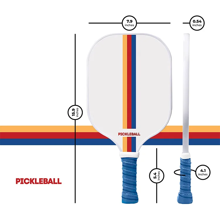 Wholesale Cushion Grip Pickleball Paddle Racket Set Pickle Ball Custom Logo Raw Carbon Fiber Pickleball Paddle For Gym