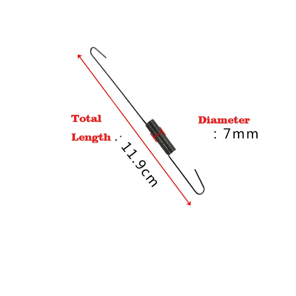 Spring Steel Zinc Plating Adjustment Extension Springs Compression Coil Wires For Gasoline engine accessories part